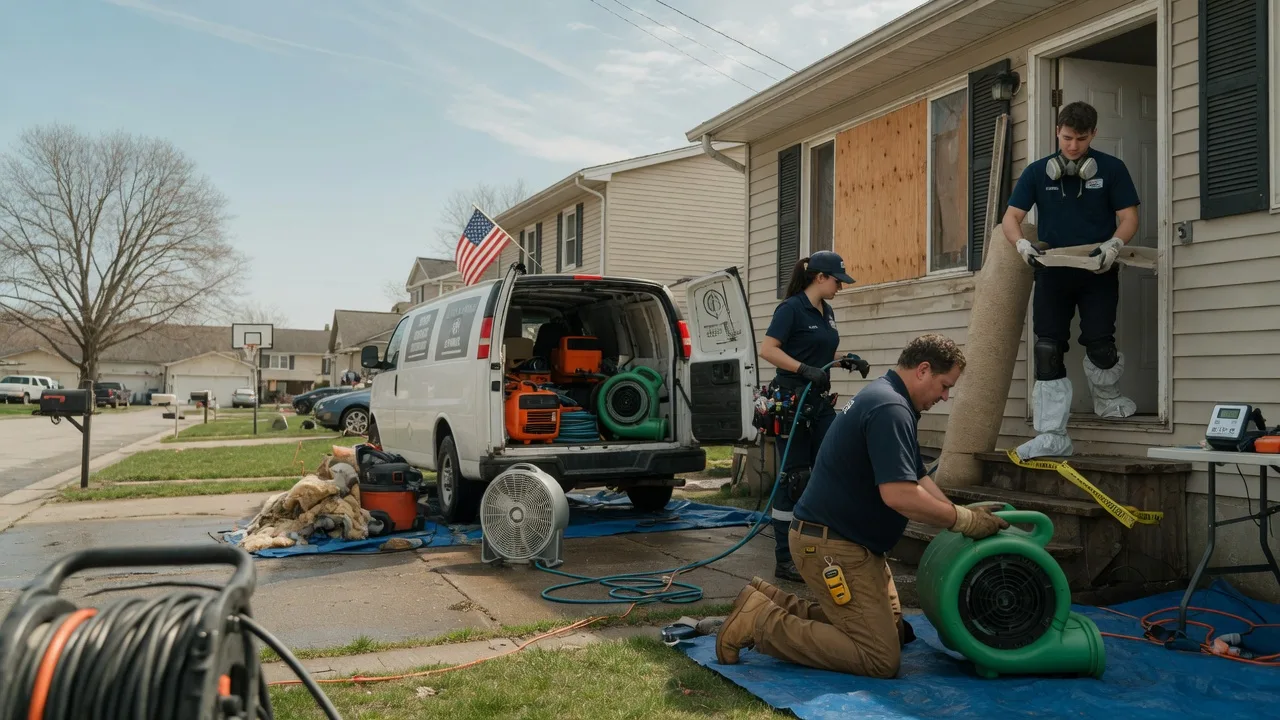 Water Damage Restoration in Canton, MI near me
